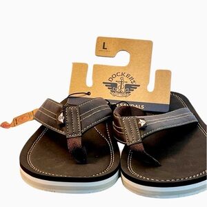 Mens Premium Sandals by Dockers. Durable Outsole Comfort Foam Arch Support 10-11